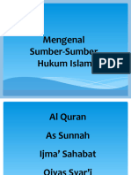 Sumber-Sumber Hukum Islam