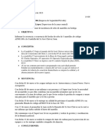 Informe de Robo - Tarea 1