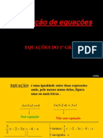 EQUAÇÕES