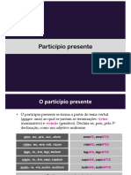 Slides Participio Presente