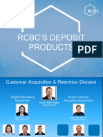RBG - RCBC'S Deposit Products For EOP