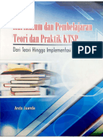 Buku Kurikulum Pembelajaran KTSP