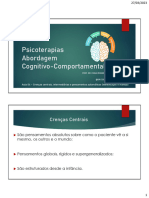 Crenças Centrais, Intermediárias e Pensamentos Automáticos (Identificação e Manejo)