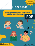Bahan Ajar - Bahasa Indonesia - Kelas 1 - Siklus 3