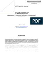 RT 119 Las Municipalid en El Per y Su Desempe Presupuestal Ejecuc Gasto de Capiltal