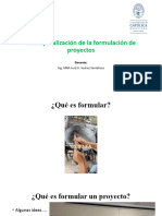 2 Conceptualizacion de La Formulacion de Proyectos