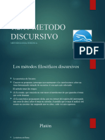 Metodo Discursivo - Metodologia Juridica