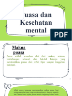 Puasa Dan Kesehatan Mental