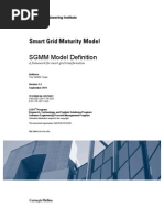 Smart Grid Maturity Model SGMM Model Definition