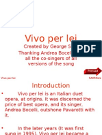 Vivo Per Lei