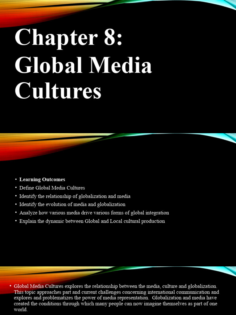 Understanding Global Media Cultures | PDF | Mass Media | Globalization