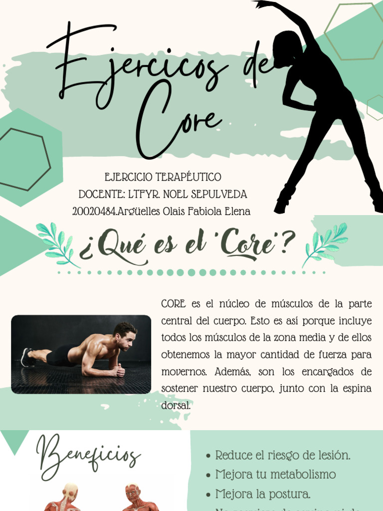Ejercicios de Core en Casa: Guía PDF | PDF | Tobillo | Abdomen