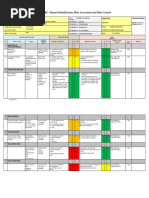 Activity Based Risk Assessment Form | PDF | Risk Assessment | Risk