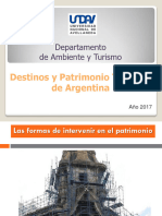 SOLO GUT - DyP ARG Patrimonio Cultural Como Recurso Turístico