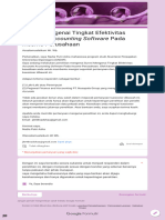 Survei Mengenai Tingkat Efektivitas Accurate Accounting Software Pada Income Perusahaan