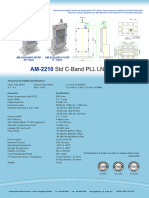 AM-2210 STD C-Band PLL LNB (Internal Ref)