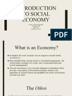 Lecture 1 - Intro To Social Economy, Sept. 11th
