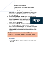 EFECTOS DEL CALOR EN LOS CUERPOS Imprimir PDF