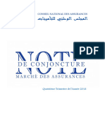 Conseil National Des Assurances: Quatrième Trimestre de L'année 2018