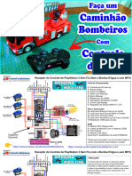 Projeto Caminhão de Bombeiros RC Canal Arduino Para Modelismo com MP3 e Bomba D'água