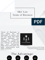 Terms of Business - If