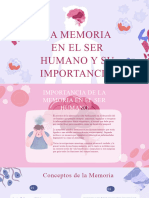 Memoria en El Ser Humano