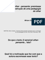 O olhar pensante: construindo uma pedagogia visual