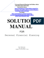 Solution Manual For Personal Financial Planning 2nd Edition Altfest