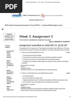 Research Methodology - Unit 5 - Week 3 - Data Analysis and Modelling Skills