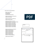 Main Program From Practical 1 Java