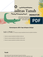 6 - Bioindikator Kualitas Tanah