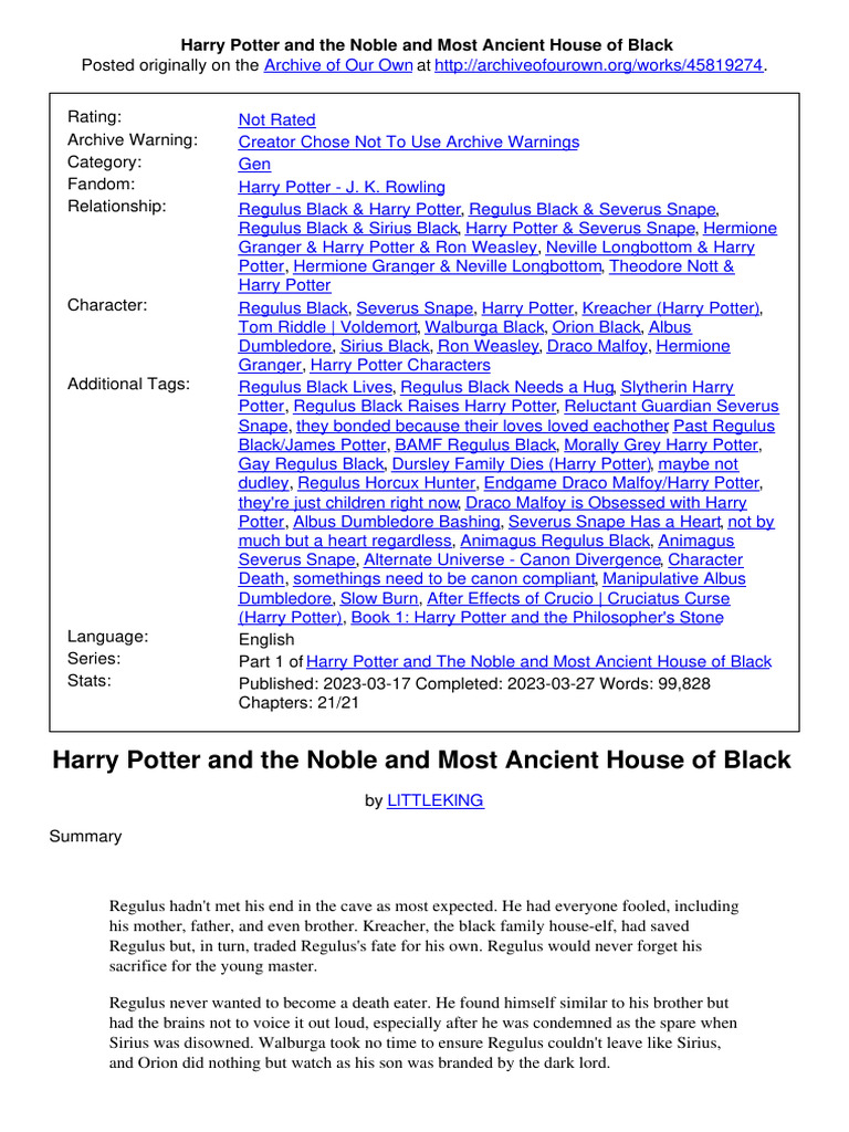 Harry Potter and The PDF Contemporary Fantasy Novels Fantasy