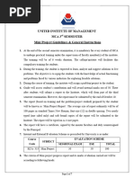 Mini Project Format With Guidelines
