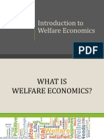 1 - Introduction To Welfare Economics