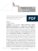 06 Aerolineas Incumplimiento Contrato - Consumo - Competencia Ordinaria