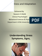 Stress Management Objectives Stree Illness and Adaptaion Original