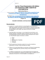 Fraud Examination 5th Edition Albrecht Solutions Manual 1