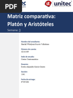 Matriz Comparativa Platon