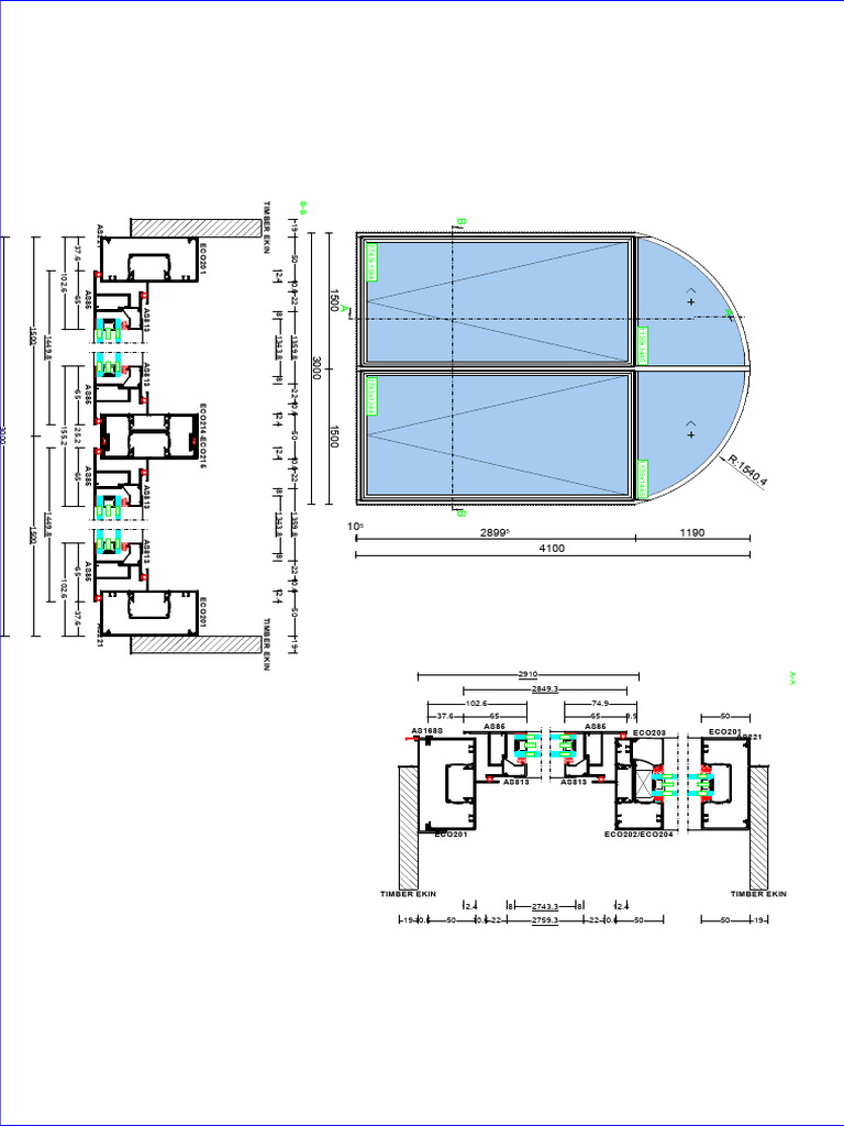 Sample Arch Window Drawings | PDF