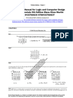 Logic and Computer Design Fundamentals 5th Edition Mano Solutions Manual 1