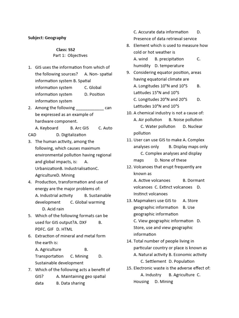 Biology SS1 PDF