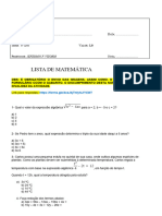 Lista Geral 8°