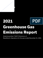 Blackrock 2021 GHG Emissions Report