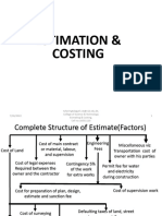 Handout-1 Terminology For Esimating, Costing and Tendering