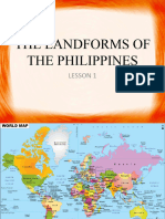 The Landforms of The Philippines