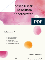 KonsepDasarPenelitianKep Kel6