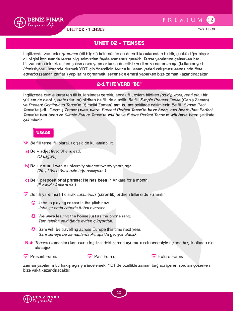 12 01 Tenses | PDF