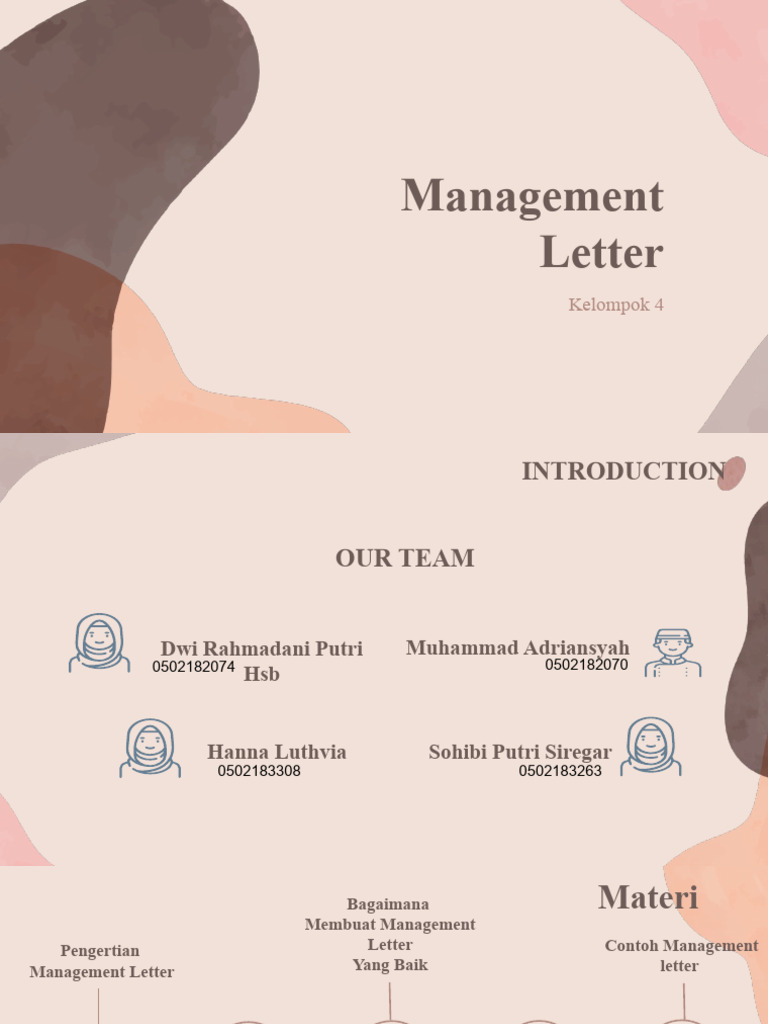 Panduan Lengkap Management Letter | PDF | Bisnis | Pengelolaan Keuangan ...