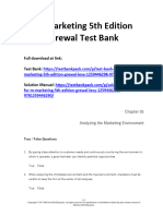 M Marketing 5th Edition Grewal Test Bank 1