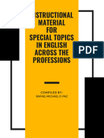 439 - Ok Engl 40013 Special Topics in English Across The Professions